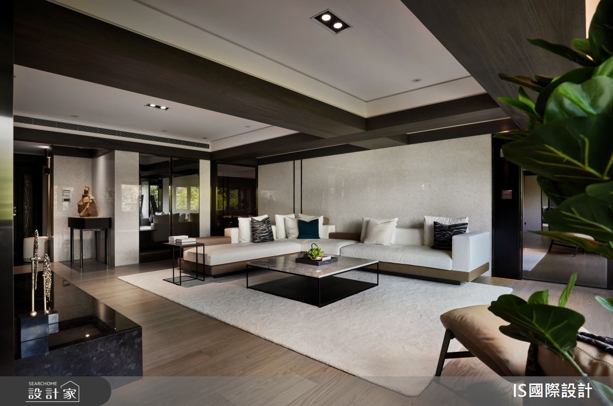 51坪老屋(31~40年)＿現代風玄關客廳案例圖片＿IS國際設計＿IS_144之8