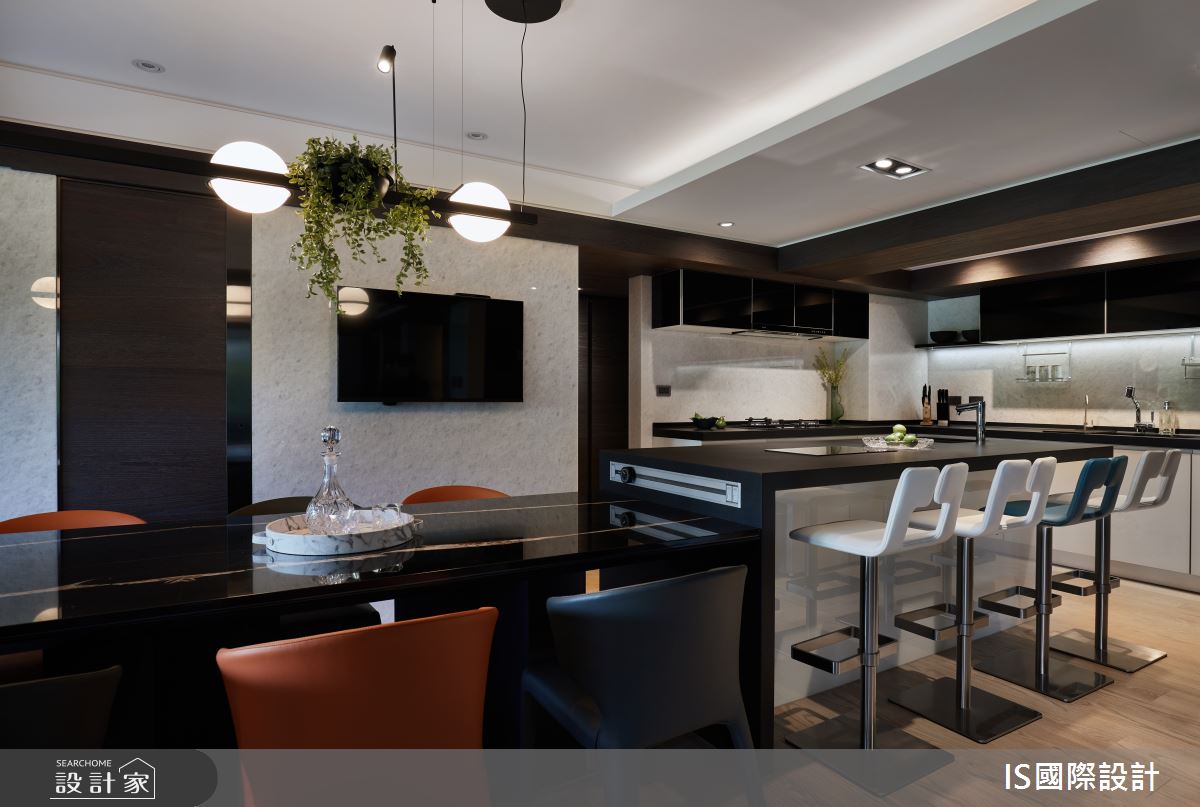 51坪老屋(31~40年)＿現代風餐廳廚房案例圖片＿IS國際設計＿IS_144之13