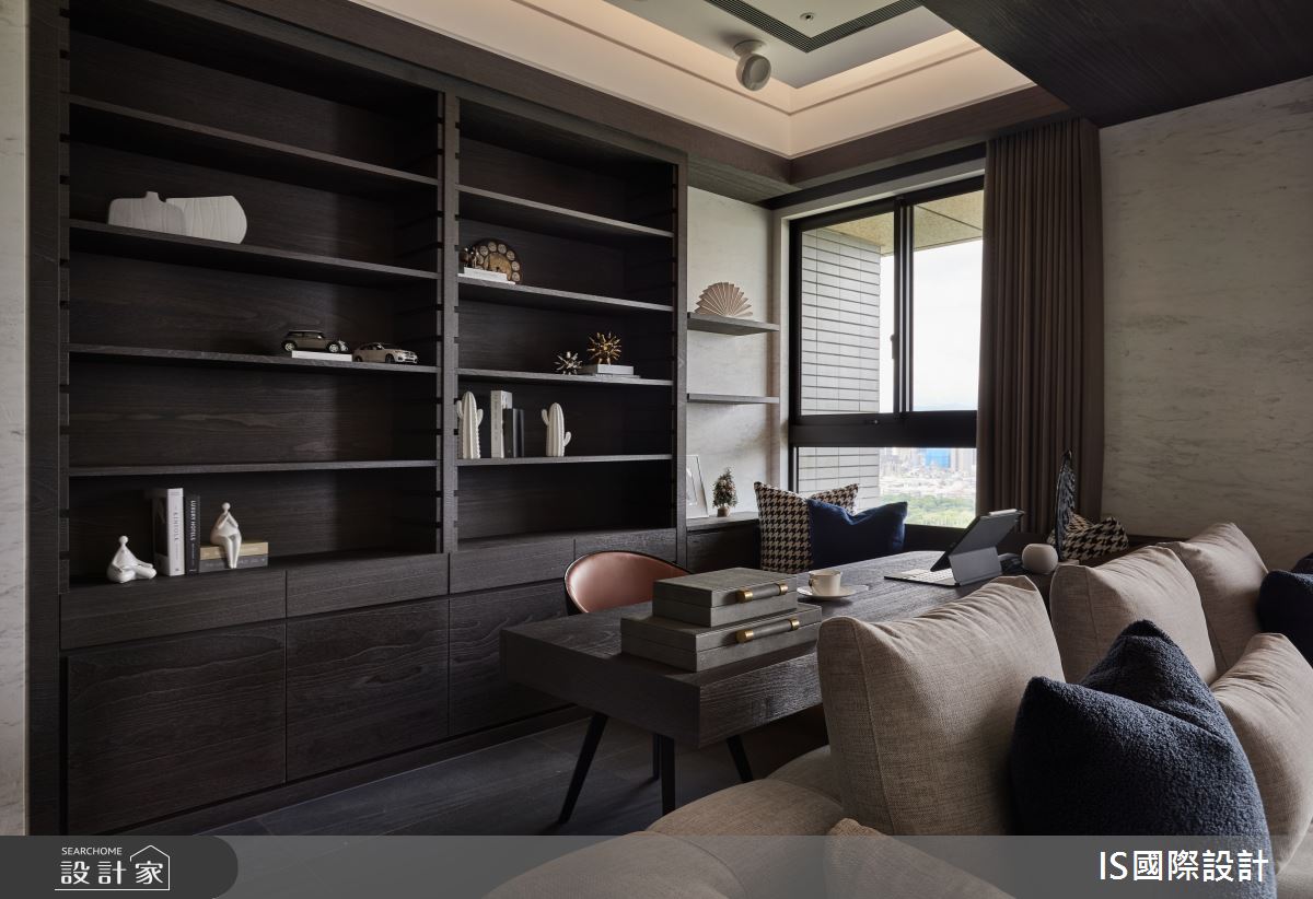 新成屋(5年以下)＿現代風書房工作區臥榻案例圖片＿IS國際設計＿IS_145之9