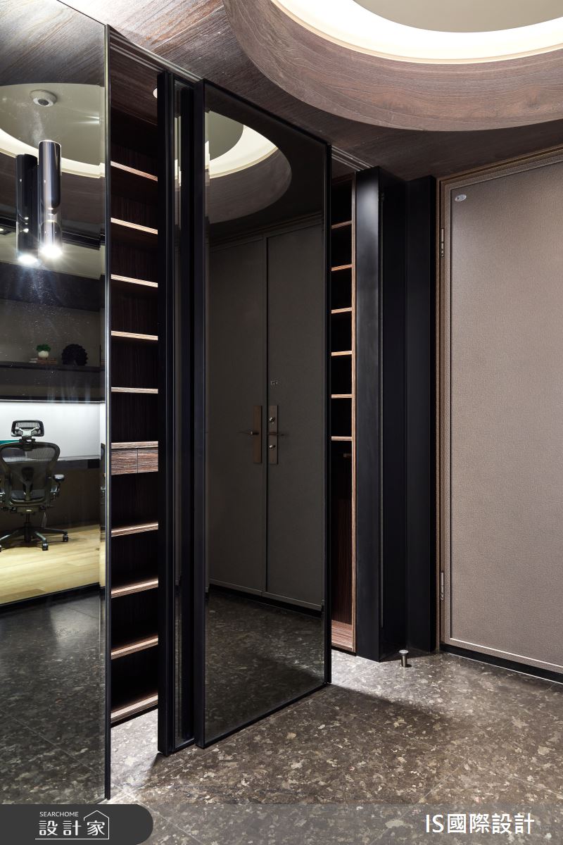 66坪新成屋(5年以下)＿現代風玄關案例圖片＿IS國際設計＿IS_147之3