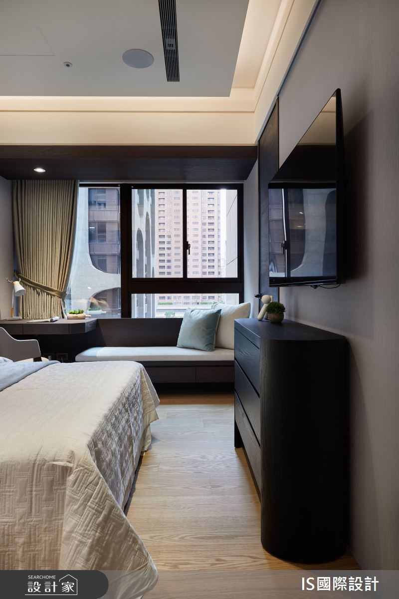66坪新成屋(5年以下)＿現代風臥室臥榻案例圖片＿IS國際設計＿IS_147之27