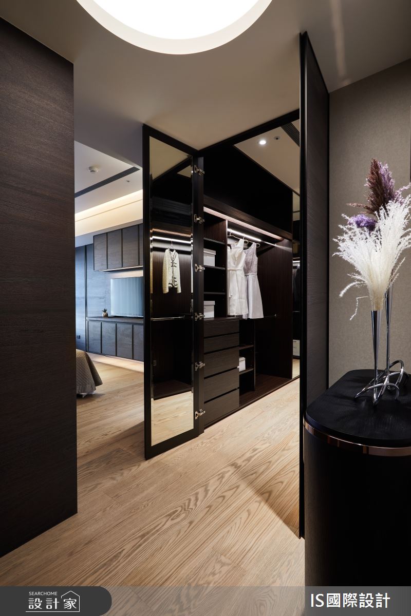 66坪新成屋(5年以下)＿現代風更衣間案例圖片＿IS國際設計＿IS_147之37