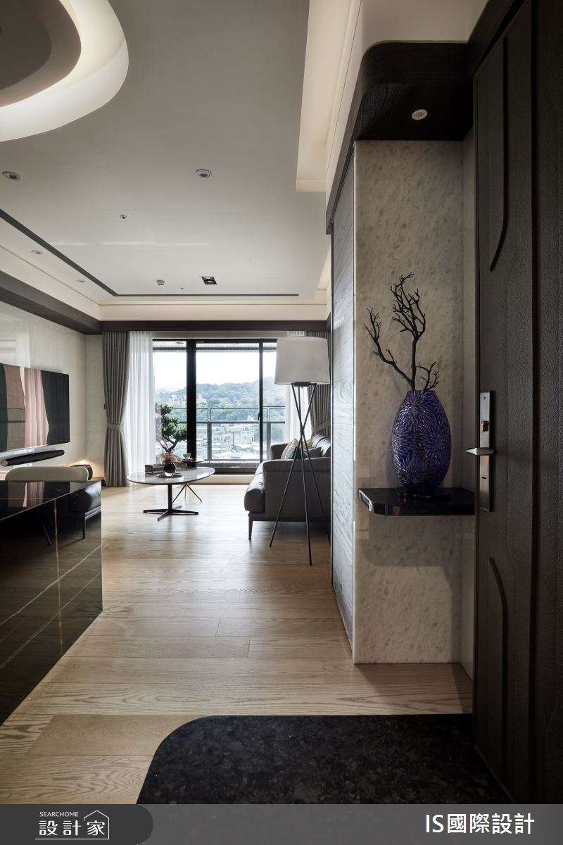 27坪毛胚屋＿現代風玄關客廳案例圖片＿IS國際設計＿IS_148之2