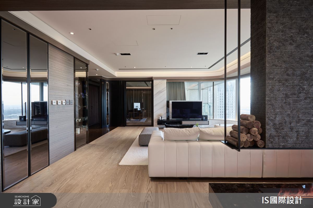 64坪毛胚屋＿現代風客廳案例圖片＿IS國際設計＿IS_149之12