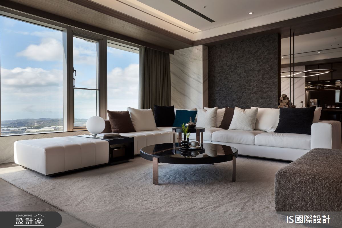 64坪毛胚屋＿現代風客廳案例圖片＿IS國際設計＿IS_149之8