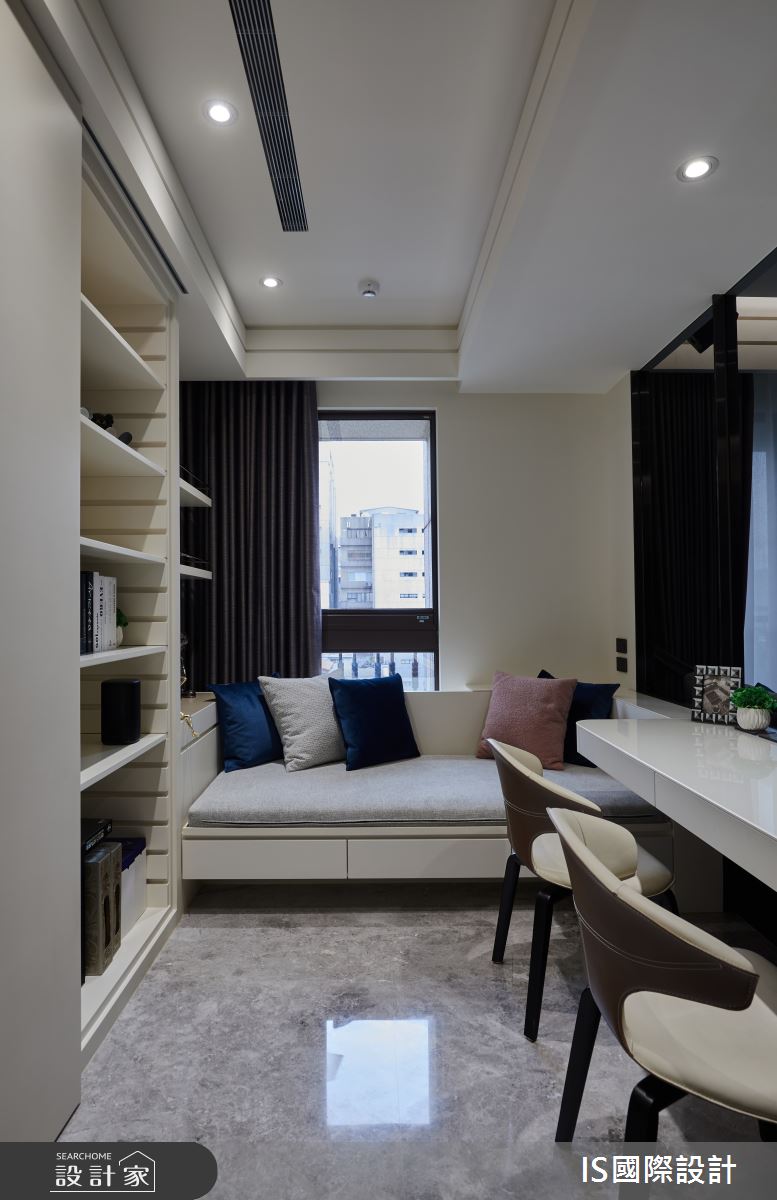 34坪新成屋(5年以下)＿現代風書房臥榻案例圖片＿IS國際設計＿IS_150之11