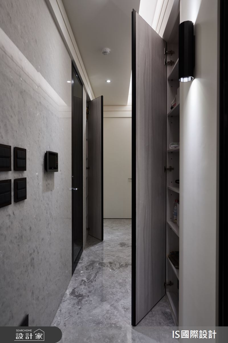 34坪新成屋(5年以下)＿現代風走廊案例圖片＿IS國際設計＿IS_150之15