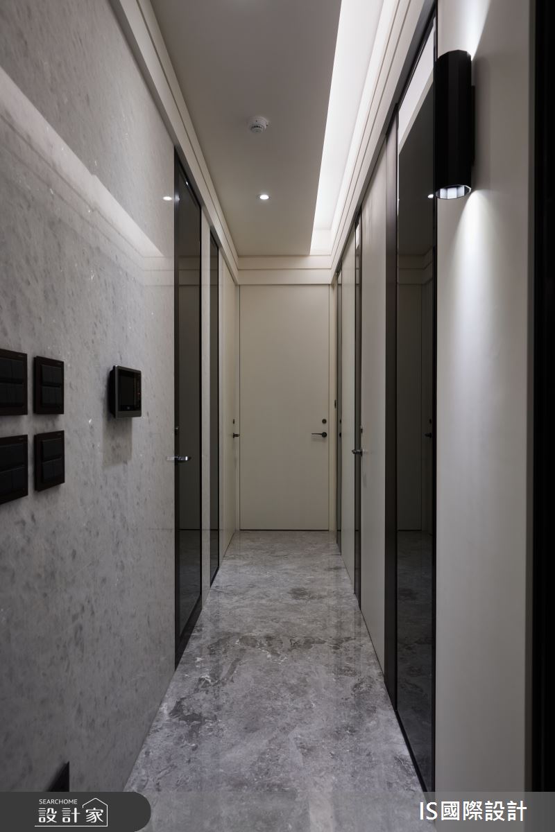 34坪新成屋(5年以下)＿現代風走廊案例圖片＿IS國際設計＿IS_150之16