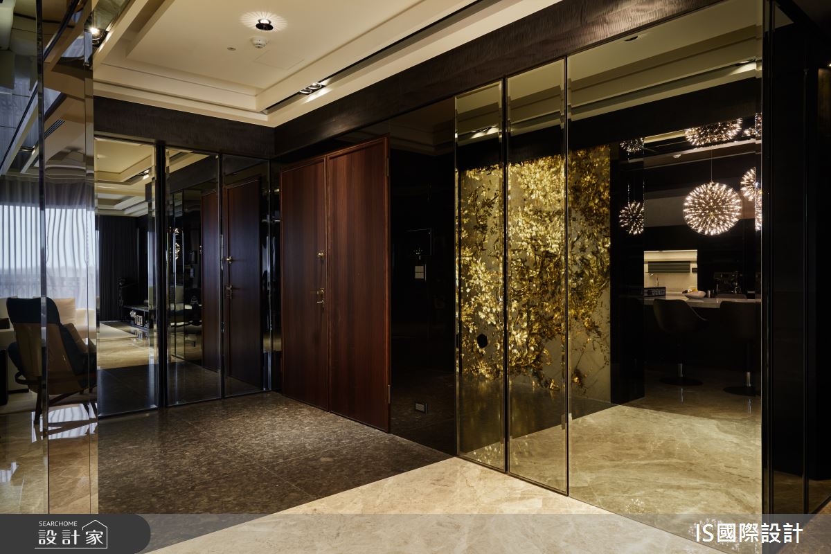 毛胚屋＿奢華風玄關案例圖片＿IS國際設計＿IS_151之4