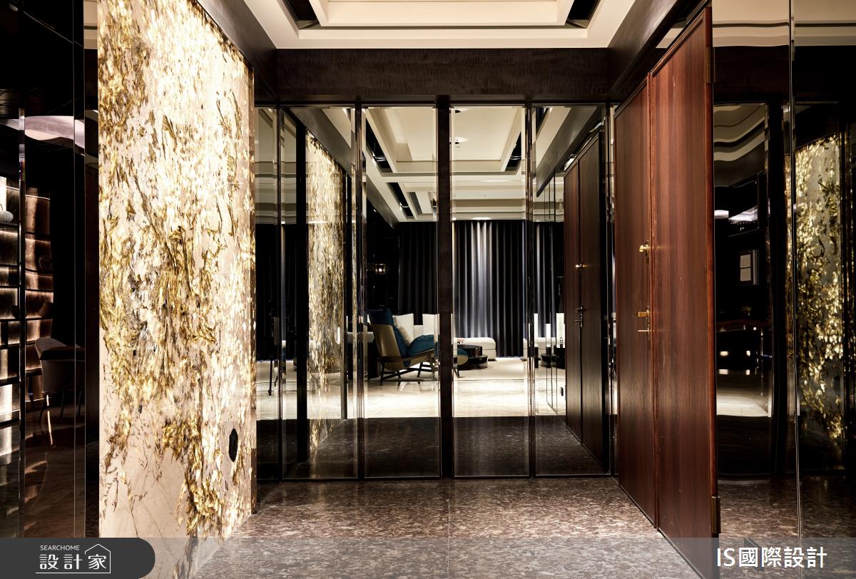 毛胚屋＿奢華風玄關案例圖片＿IS國際設計＿IS_151之5