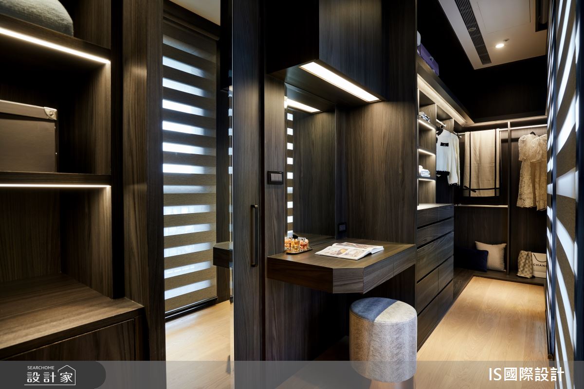 毛胚屋＿奢華風更衣間案例圖片＿IS國際設計＿IS_151之40