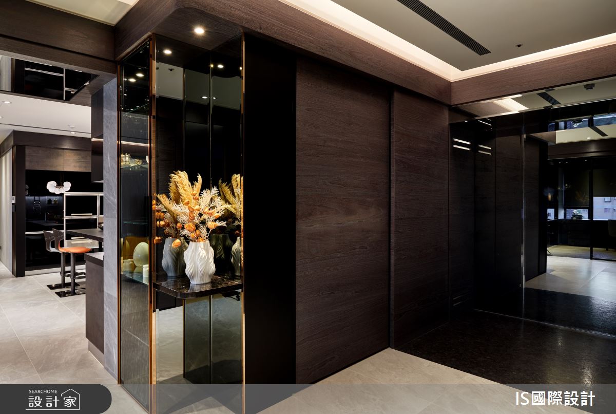 48坪新成屋(5年以下)＿現代風玄關案例圖片＿IS國際設計＿IS_152之1