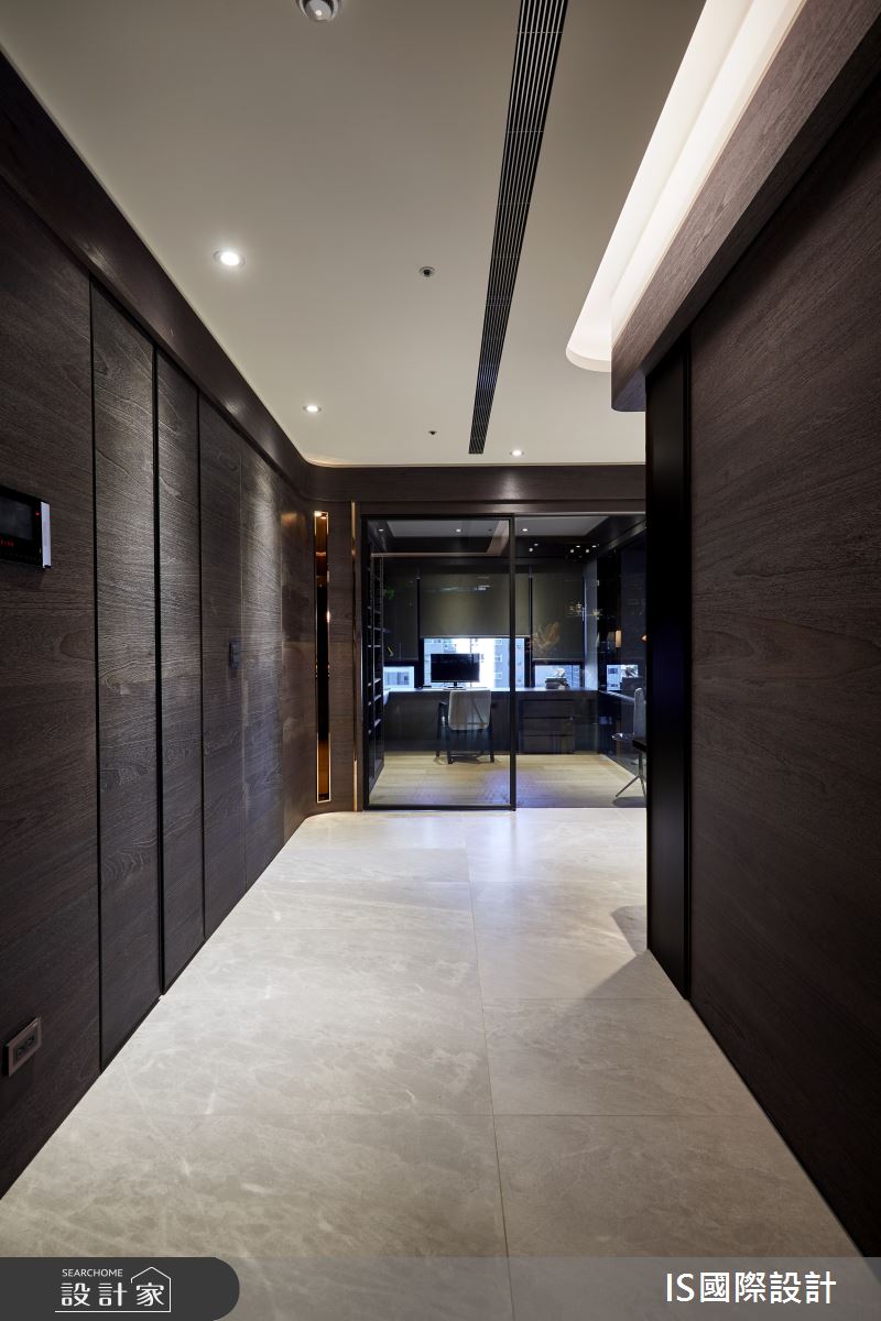 48坪新成屋(5年以下)＿現代風書房走廊案例圖片＿IS國際設計＿IS_152之2