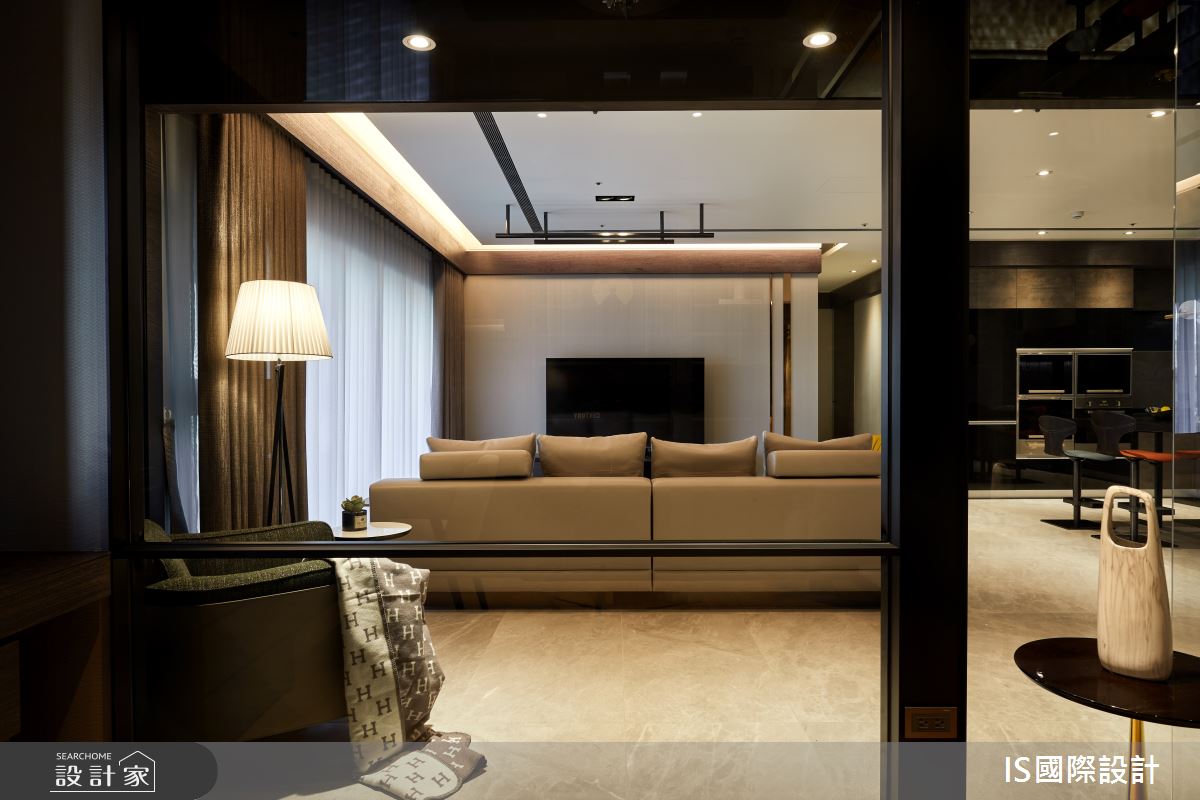 48坪新成屋(5年以下)＿現代風客廳案例圖片＿IS國際設計＿IS_152之6