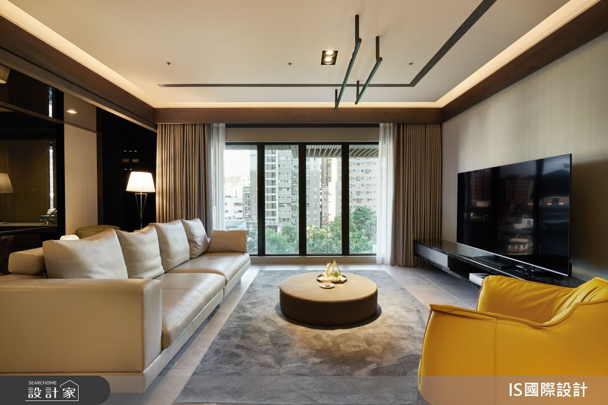 48坪新成屋(5年以下)＿現代風客廳案例圖片＿IS國際設計＿IS_152之9