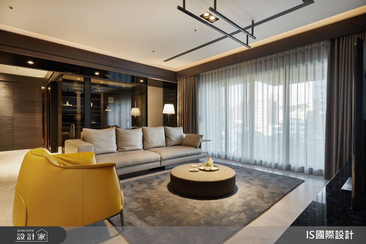 48坪新成屋(5年以下)＿現代風客廳案例圖片＿IS國際設計＿IS_152之10