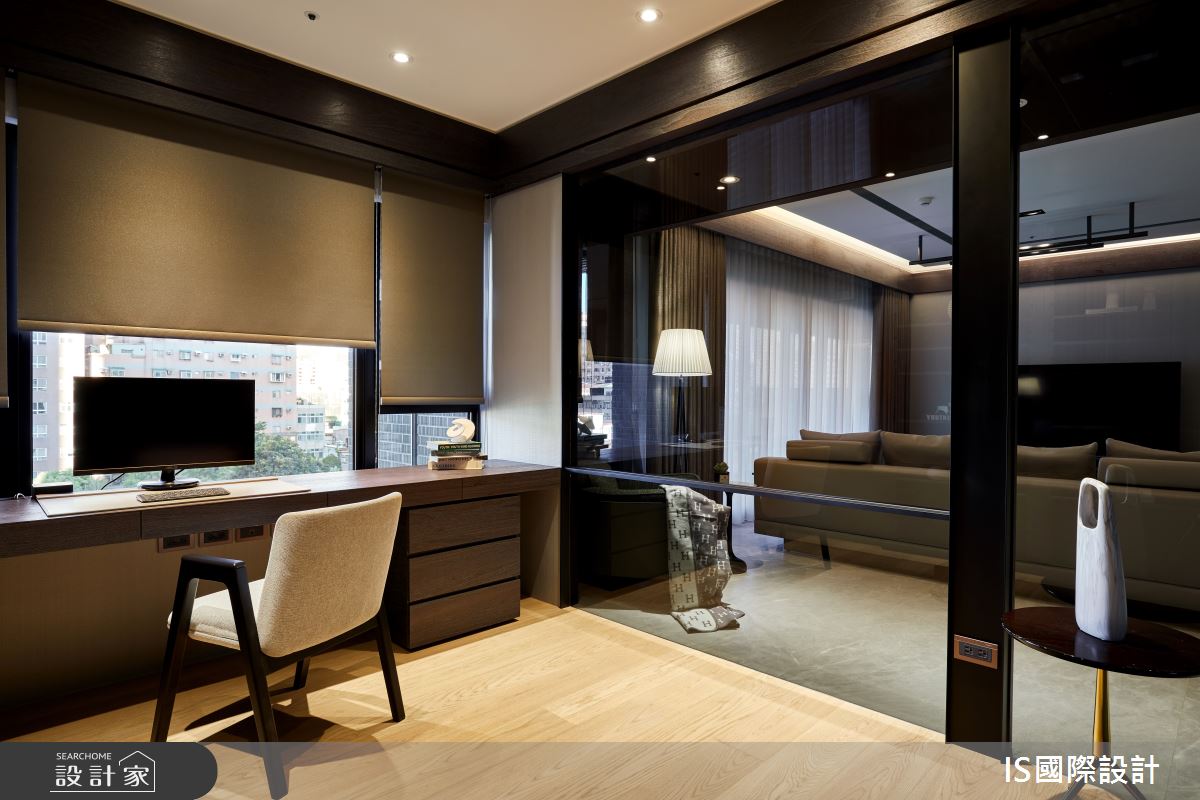 48坪新成屋(5年以下)＿現代風書房案例圖片＿IS國際設計＿IS_152之13