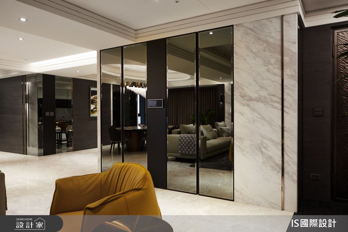毛胚屋＿現代風客廳案例圖片＿IS國際設計＿IS_153之1