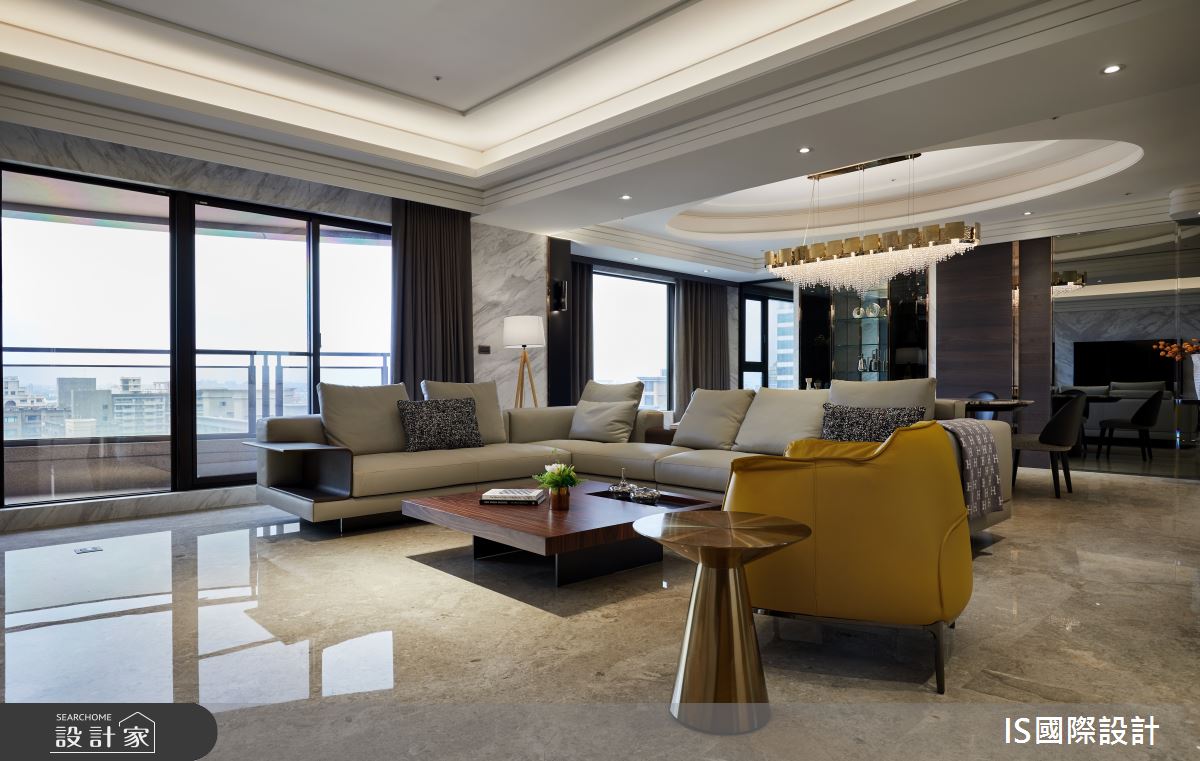 毛胚屋＿現代風客廳案例圖片＿IS國際設計＿IS_153之7