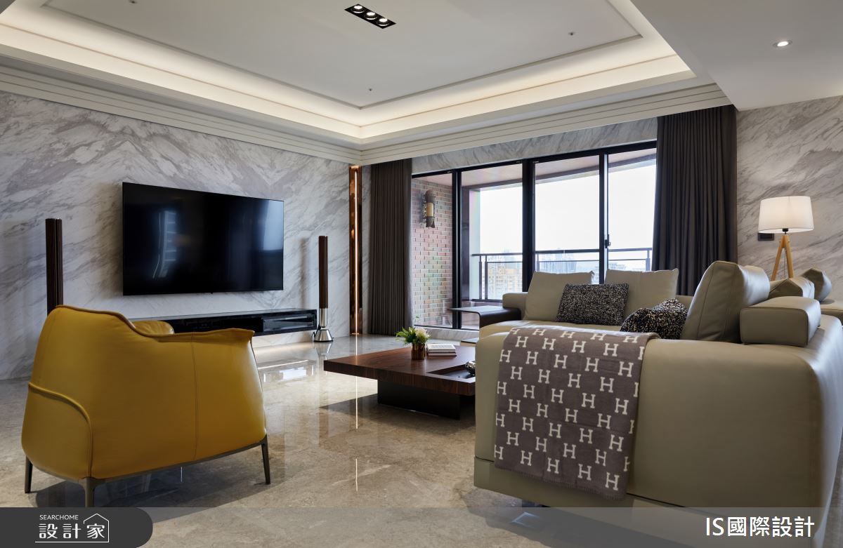 毛胚屋＿現代風客廳案例圖片＿IS國際設計＿IS_153之5