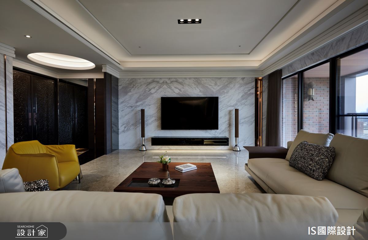 毛胚屋＿現代風客廳案例圖片＿IS國際設計＿IS_153之4