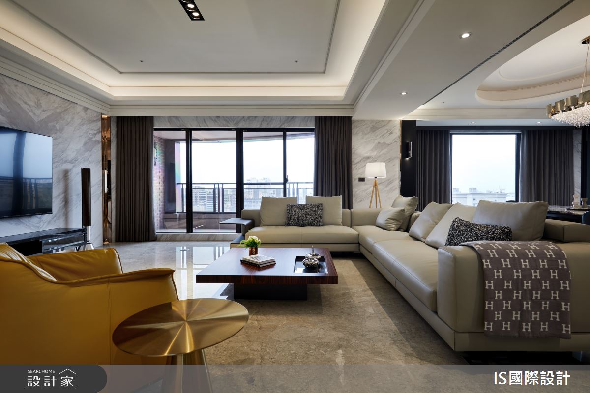 毛胚屋＿現代風客廳案例圖片＿IS國際設計＿IS_153之6
