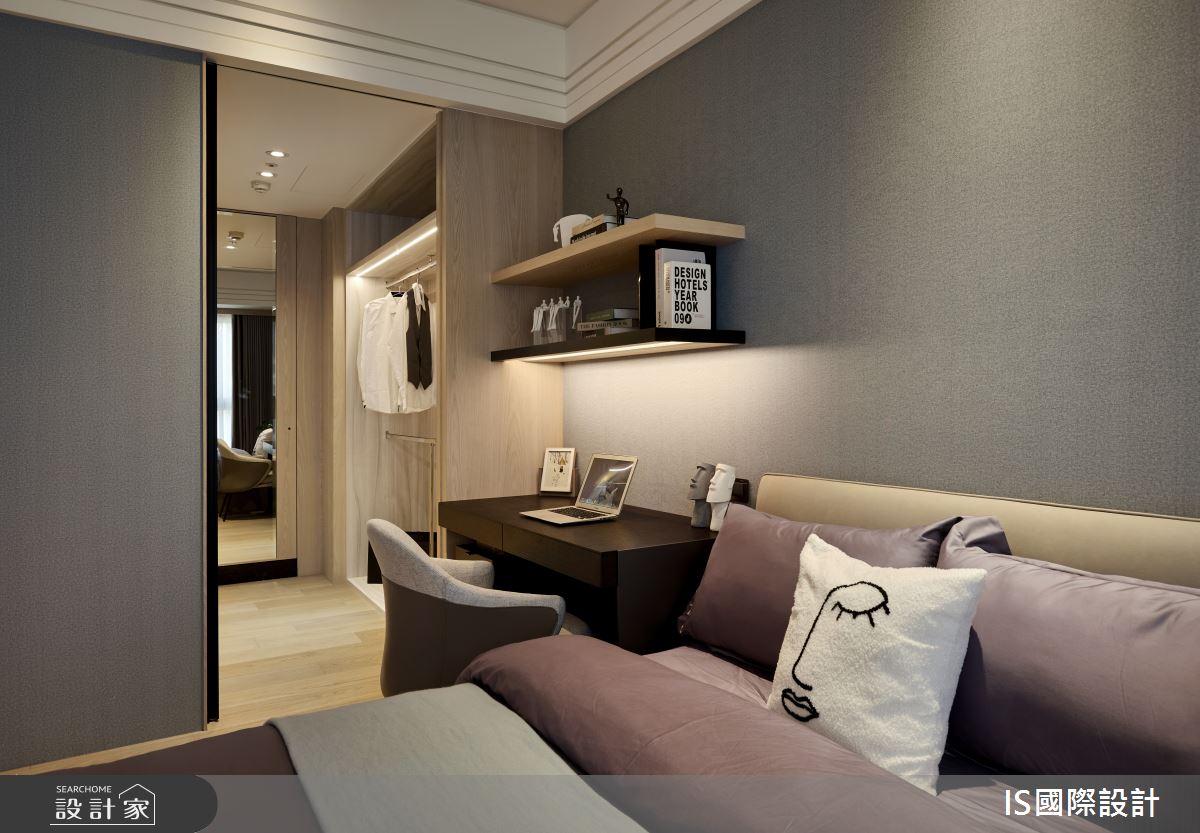 毛胚屋＿現代風臥室更衣間案例圖片＿IS國際設計＿IS_153之49