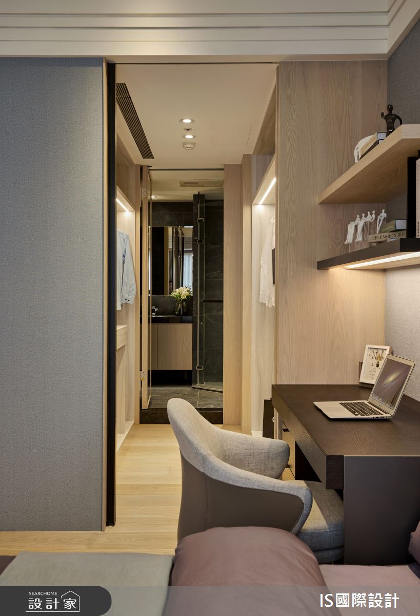 毛胚屋＿現代風臥室更衣間案例圖片＿IS國際設計＿IS_153之50