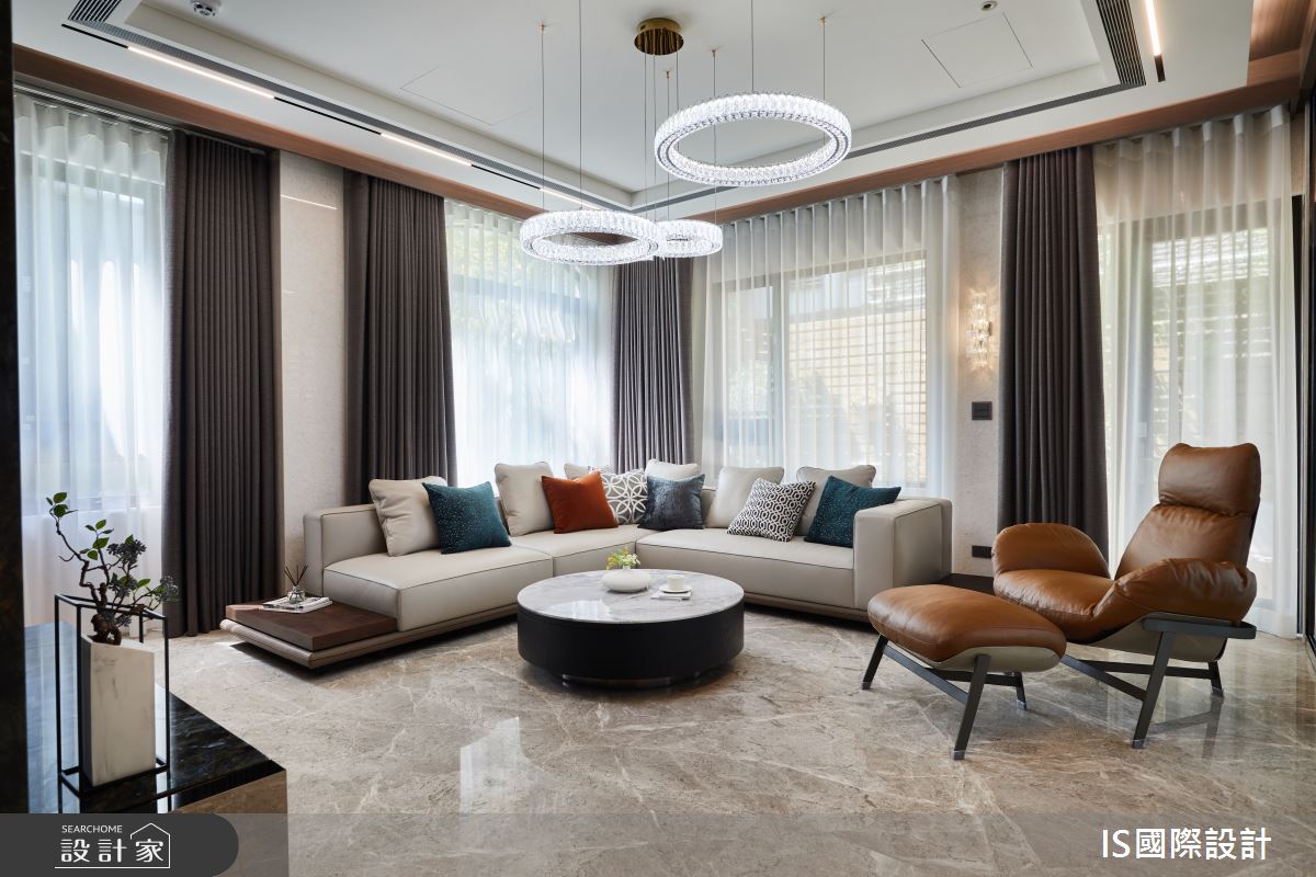 270坪中古屋(5~15年)＿現代風客廳案例圖片＿IS國際設計＿IS_154之2