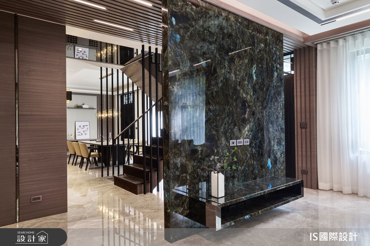 270坪中古屋(5~15年)＿現代風客廳餐廳樓梯案例圖片＿IS國際設計＿IS_154之7