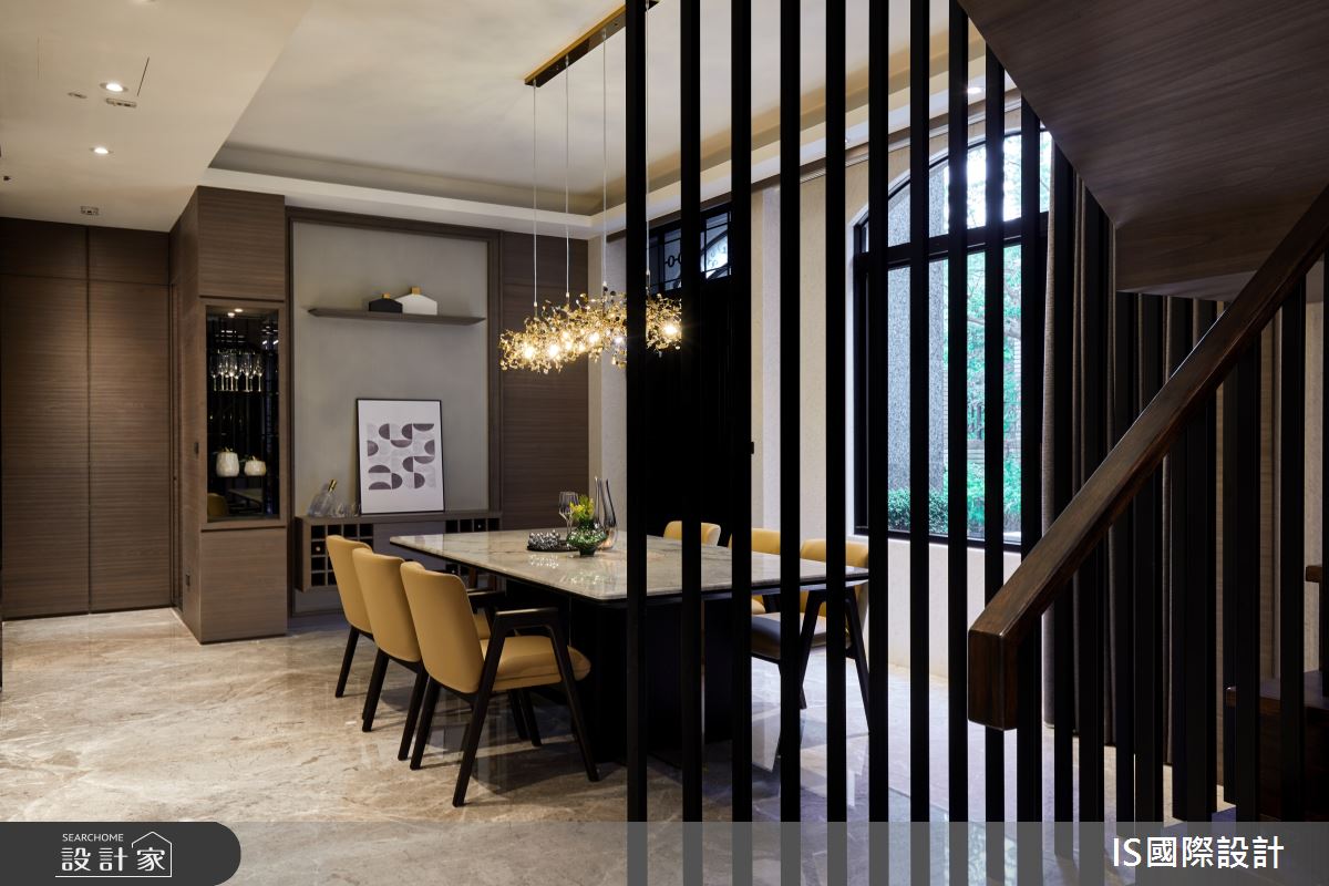 270坪中古屋(5~15年)＿現代風餐廳樓梯案例圖片＿IS國際設計＿IS_154之9