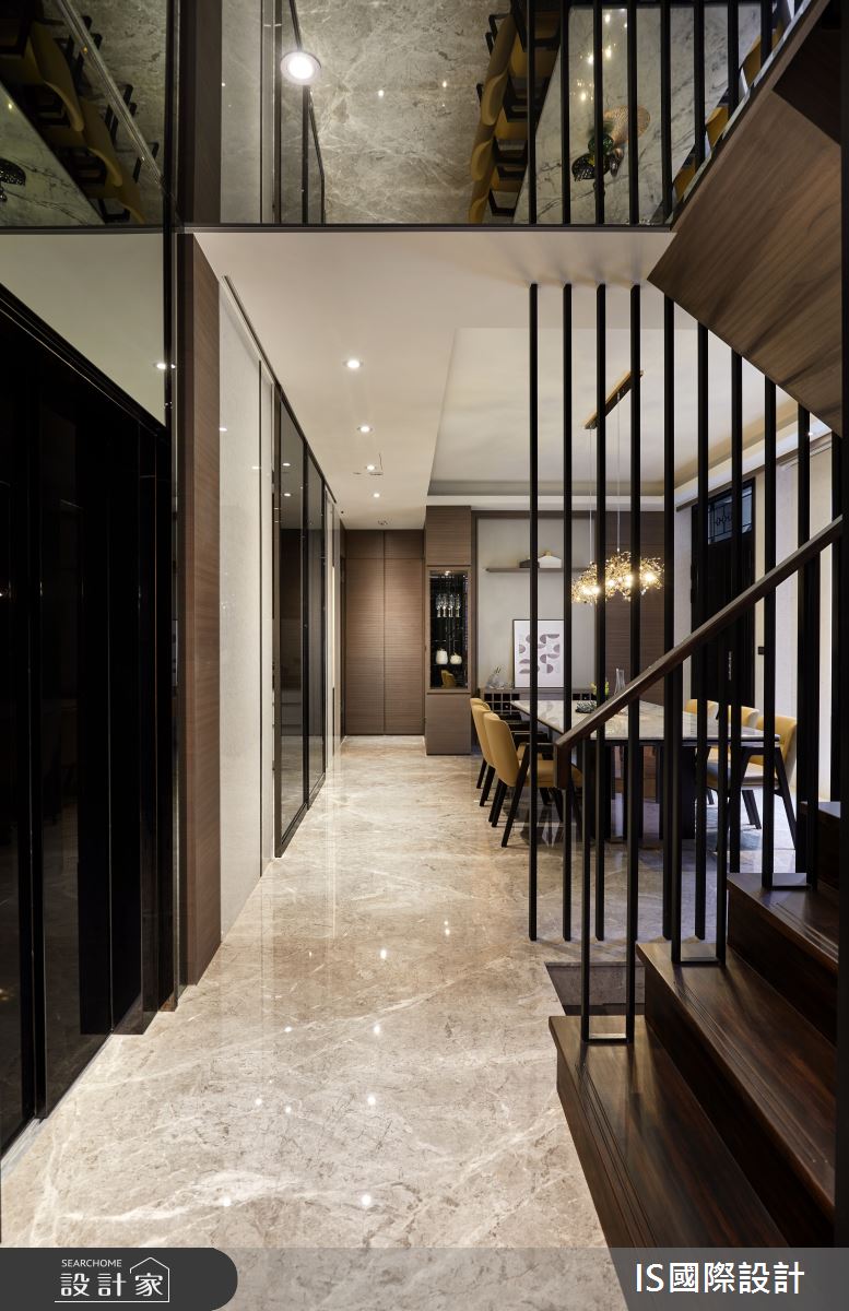 270坪中古屋(5~15年)＿現代風餐廳樓梯走廊案例圖片＿IS國際設計＿IS_154之8