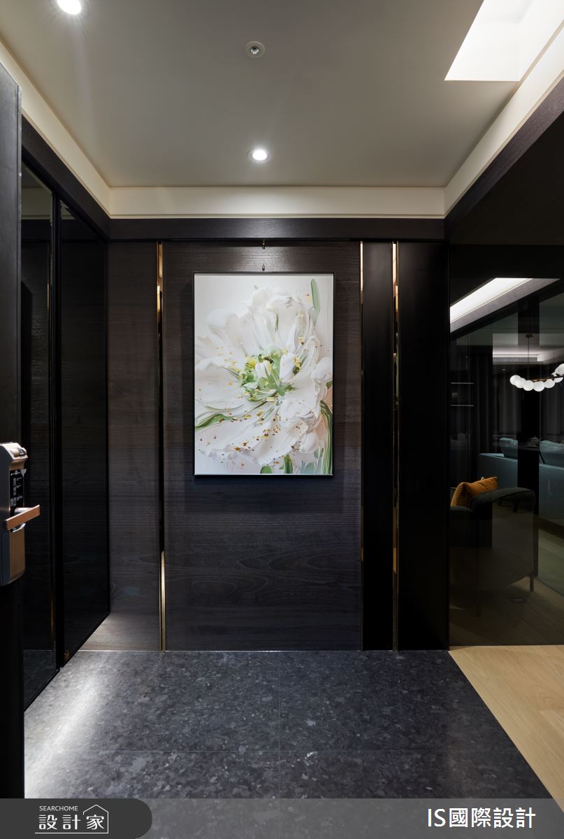老屋(41~50年)＿現代風玄關案例圖片＿IS國際設計＿IS_155之1