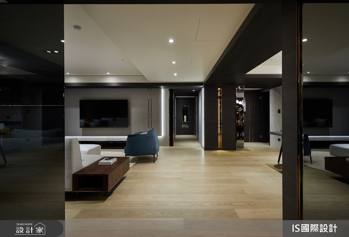老屋(41~50年)＿現代風客廳案例圖片＿IS國際設計＿IS_155之4