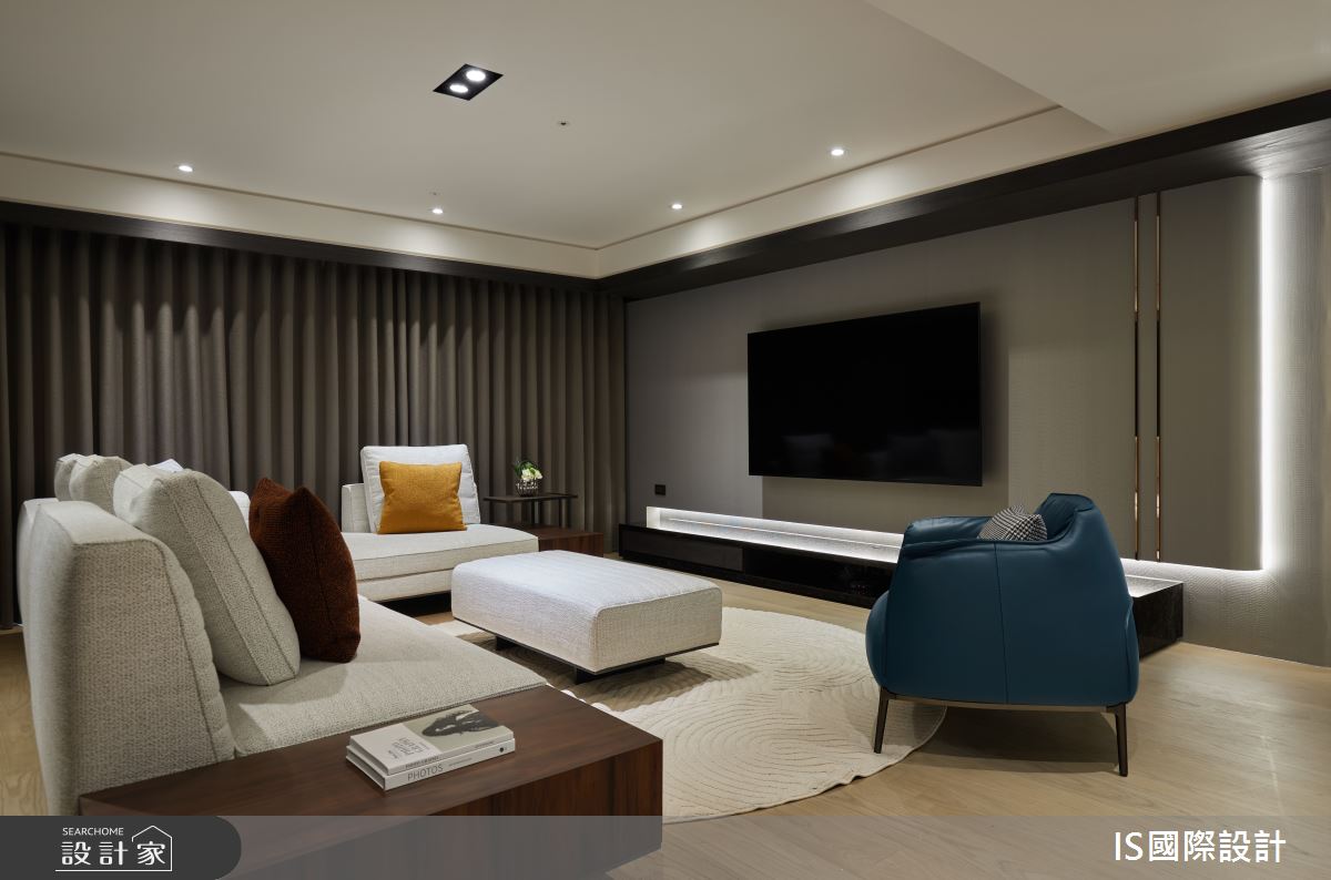 老屋(41~50年)＿現代風客廳案例圖片＿IS國際設計＿IS_155之7