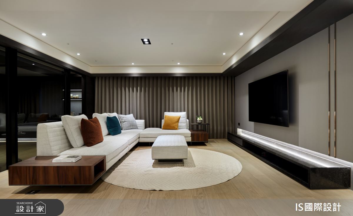 老屋(41~50年)＿現代風客廳案例圖片＿IS國際設計＿IS_155之8