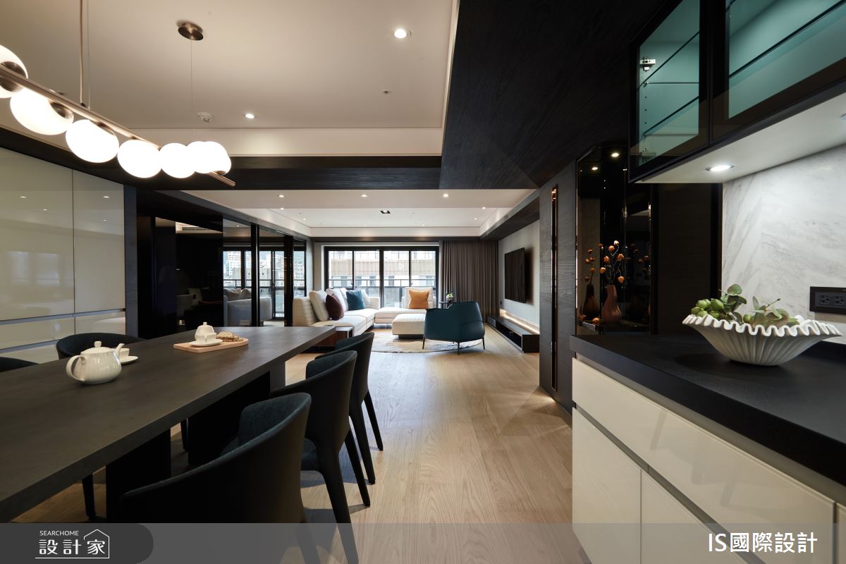 老屋(41~50年)＿現代風客廳餐廳案例圖片＿IS國際設計＿IS_155之22