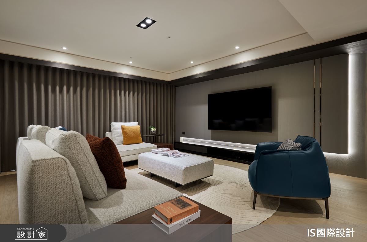 老屋(41~50年)＿現代風客廳案例圖片＿IS國際設計＿IS_155之14
