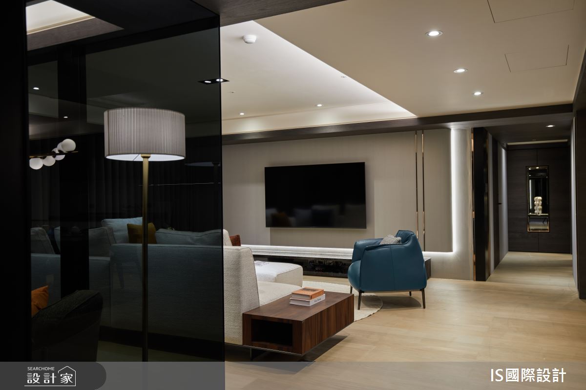 老屋(41~50年)＿現代風客廳案例圖片＿IS國際設計＿IS_155之15