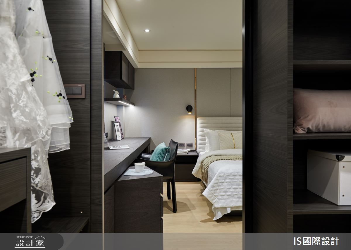 老屋(41~50年)＿現代風臥室更衣間案例圖片＿IS國際設計＿IS_155之31