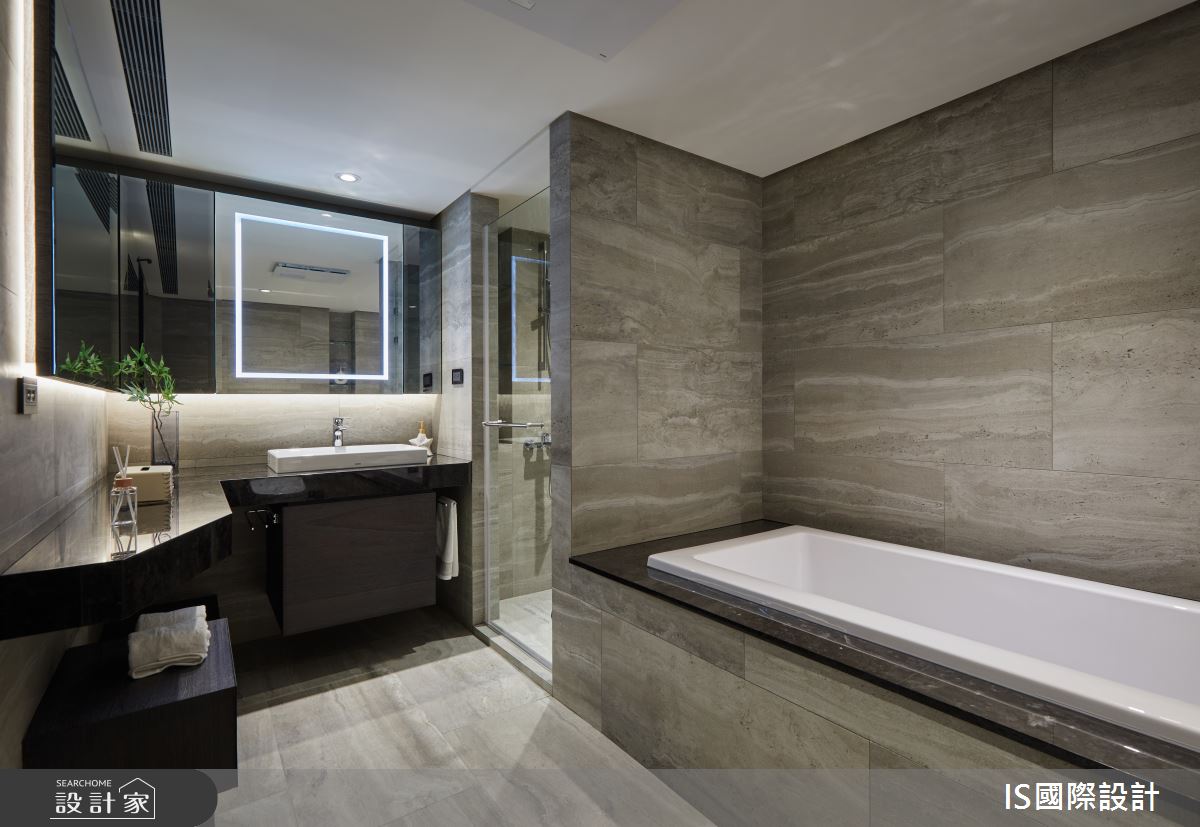 老屋(41~50年)＿現代風浴室案例圖片＿IS國際設計＿IS_155之34