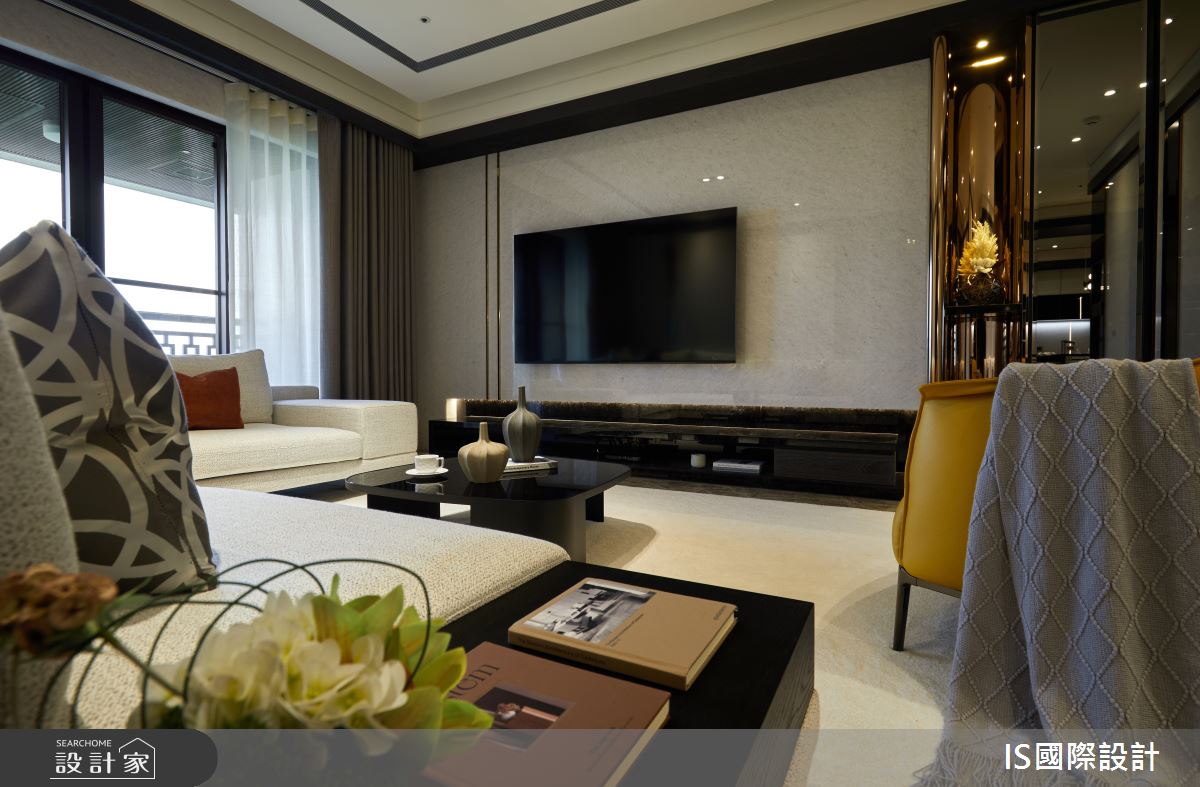 37坪新古屋(10年以下)＿現代風客廳案例圖片＿IS國際設計＿IS_157之5