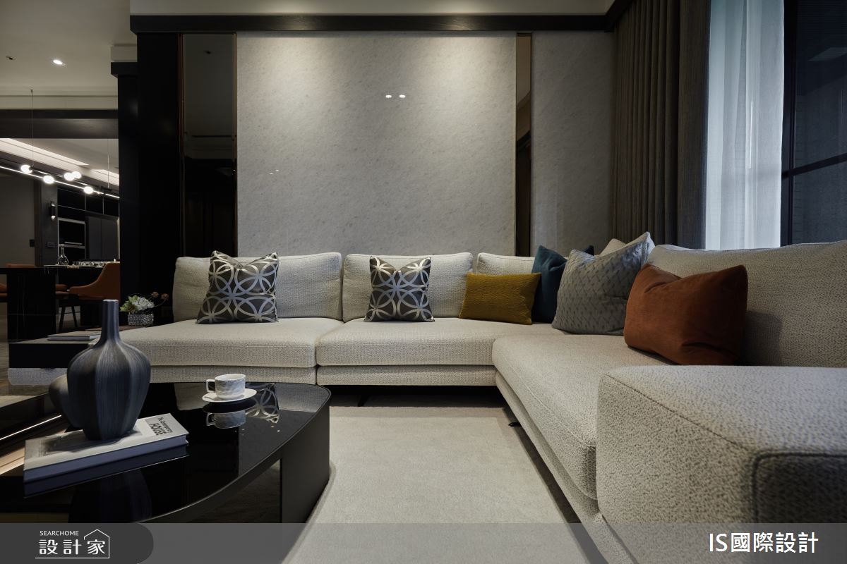 37坪新古屋(10年以下)＿現代風客廳案例圖片＿IS國際設計＿IS_157之8