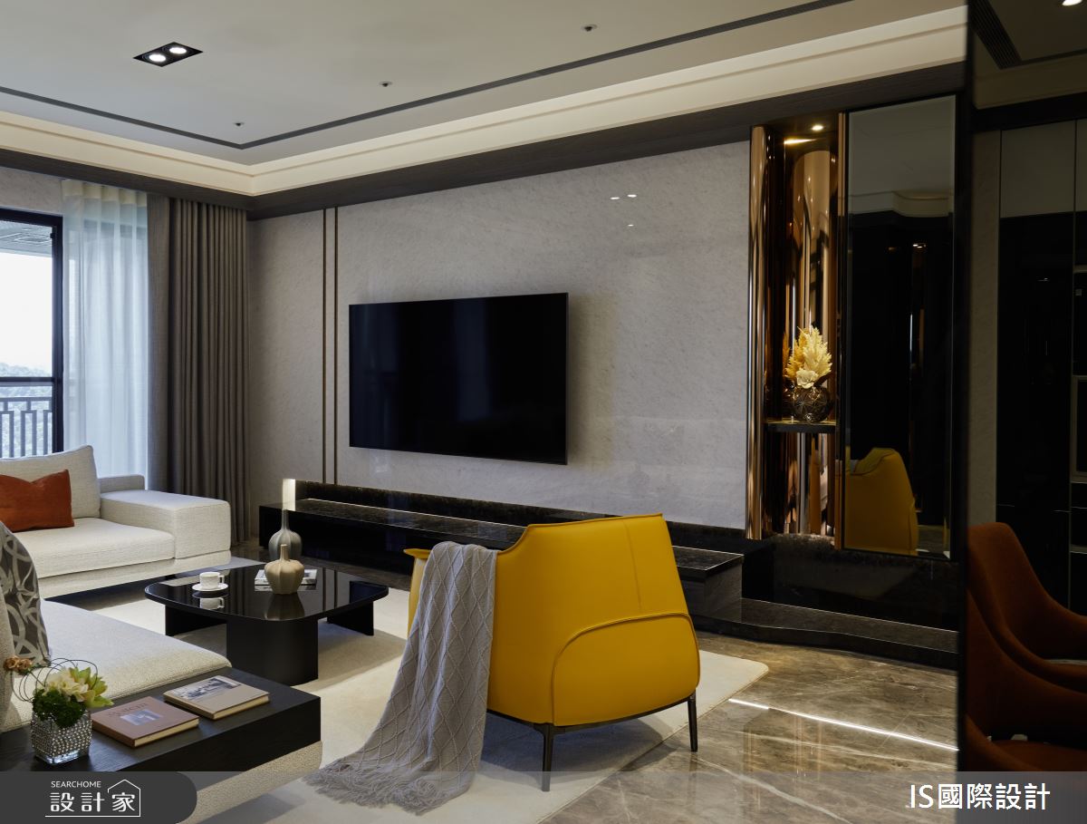 37坪新古屋(10年以下)＿現代風客廳案例圖片＿IS國際設計＿IS_157之7