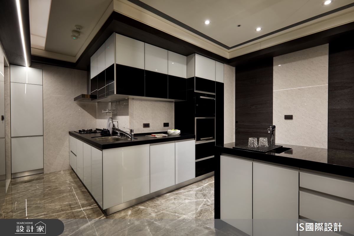 37坪新古屋(10年以下)＿現代風廚房案例圖片＿IS國際設計＿IS_157之16