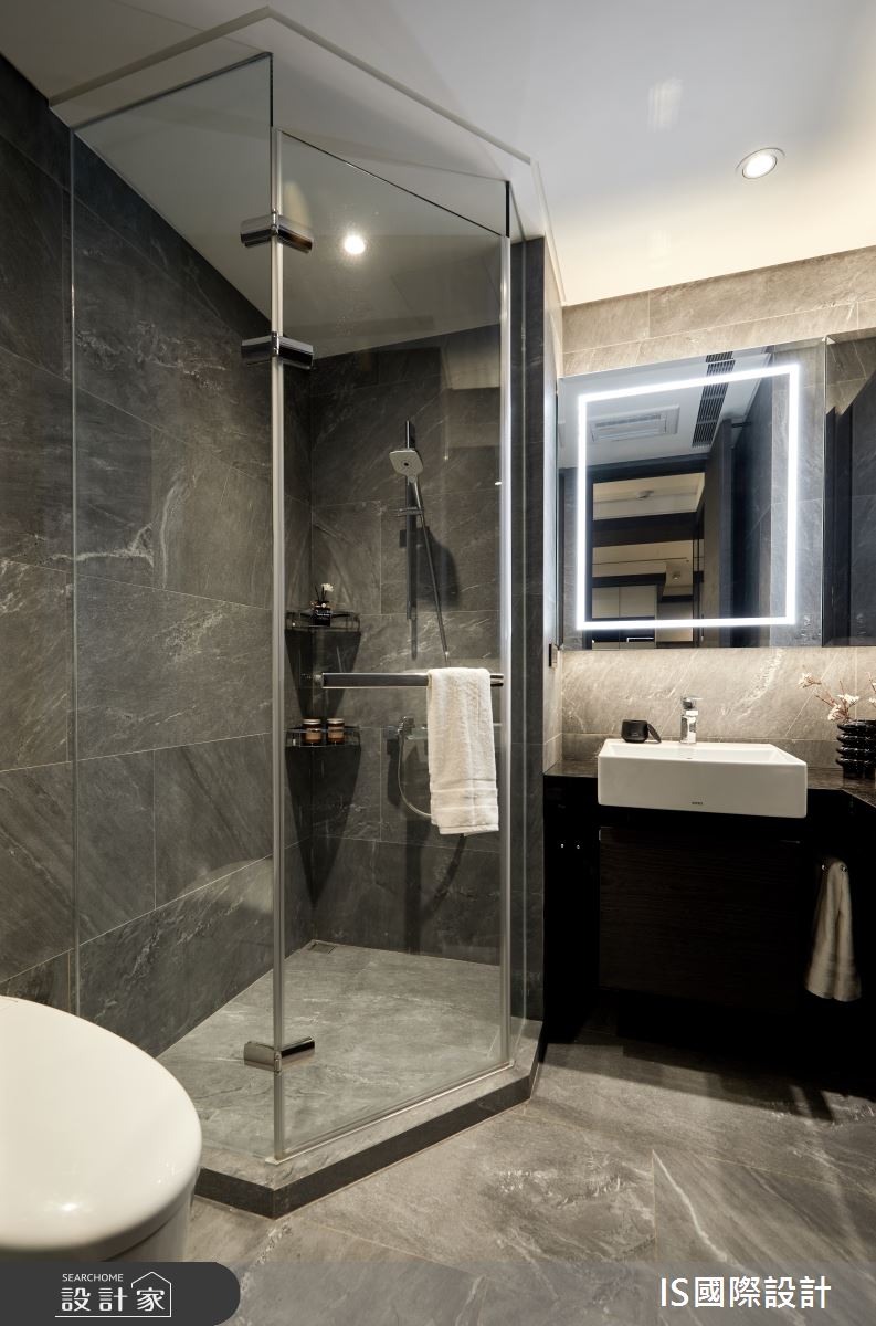 37坪新古屋(10年以下)＿現代風浴室案例圖片＿IS國際設計＿IS_157之18