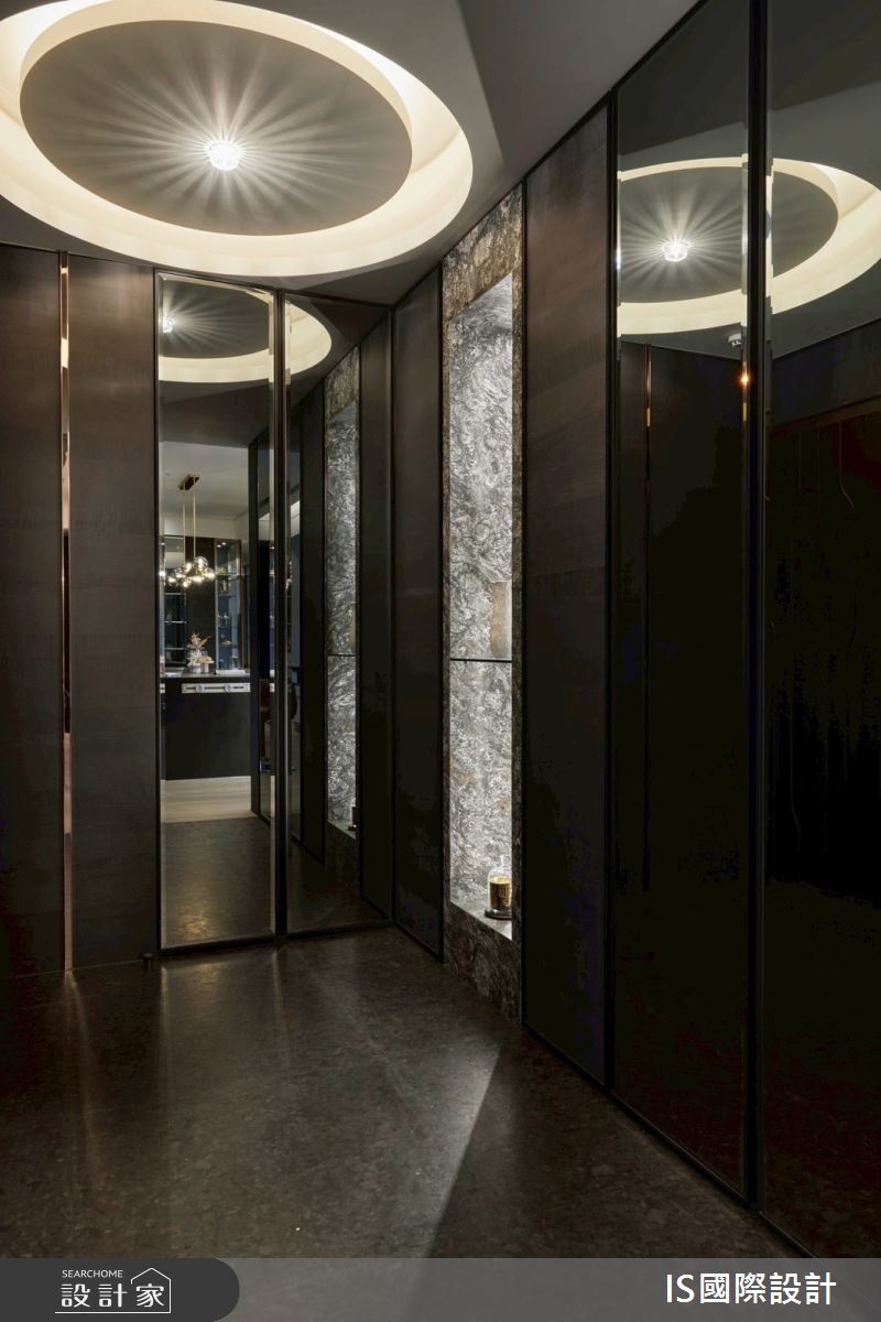30坪新成屋(5年以下)＿現代風玄關案例圖片＿IS國際設計＿IS_158之1