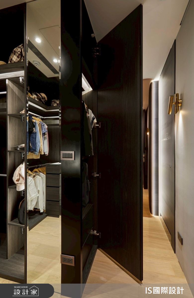 30坪新成屋(5年以下)＿現代風臥室更衣間案例圖片＿IS國際設計＿IS_158之28