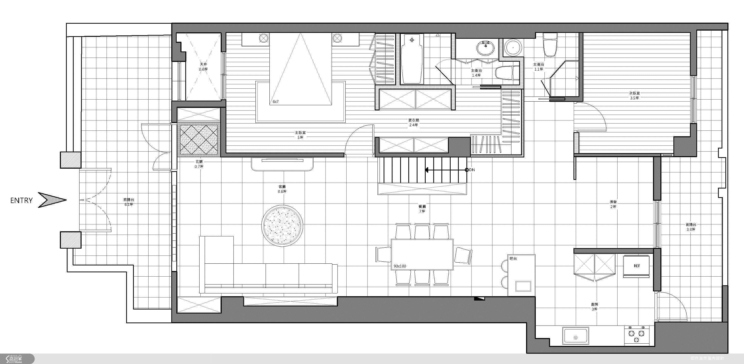 45坪老屋(16~30年)＿簡約風案例圖片＿即作吉作室內設計／劉嘉雯＿即作吉作_11之12