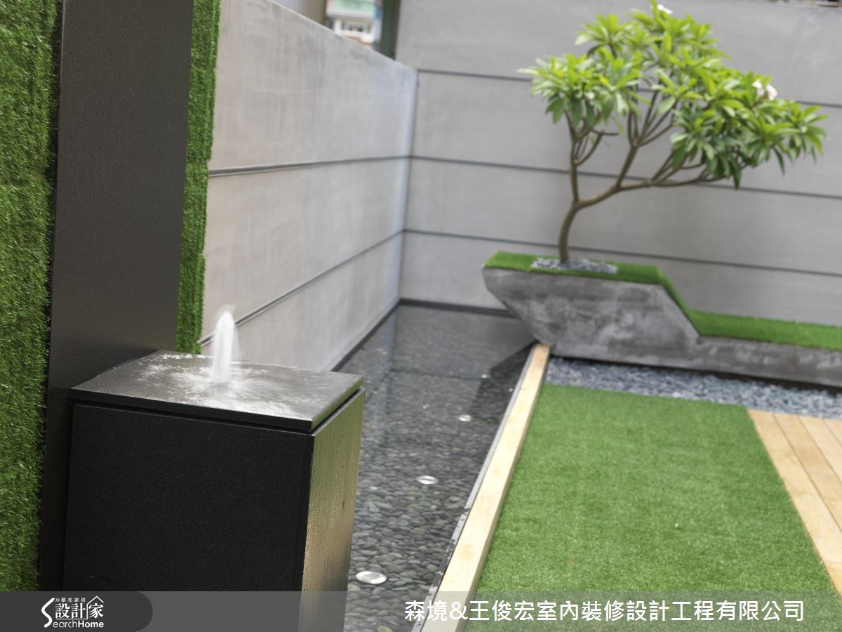 25坪新成屋(5年以下)＿現代風庭院案例圖片＿森境設計＿王俊宏_18之11